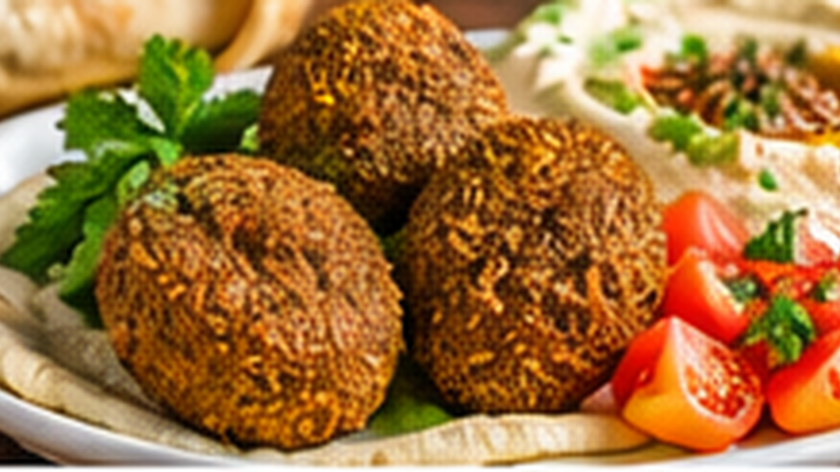 Fresh falafel sandwiches at a busy downtown Amman counter