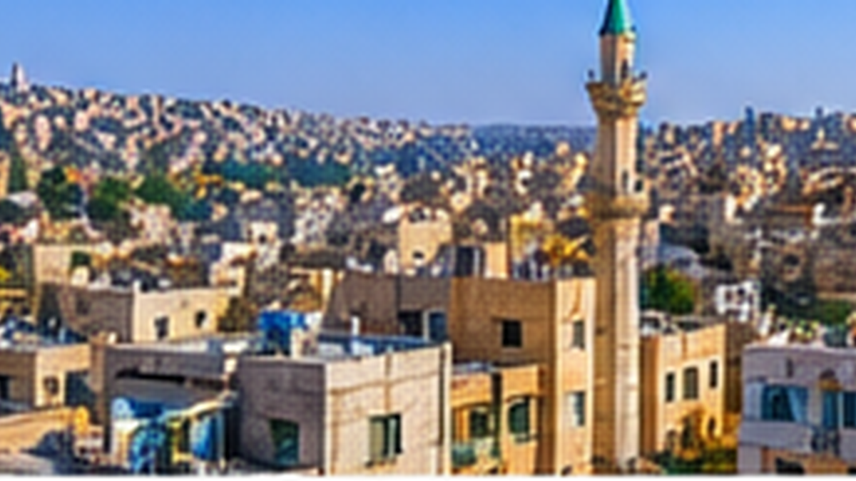 Roman Theater in downtown Amman
