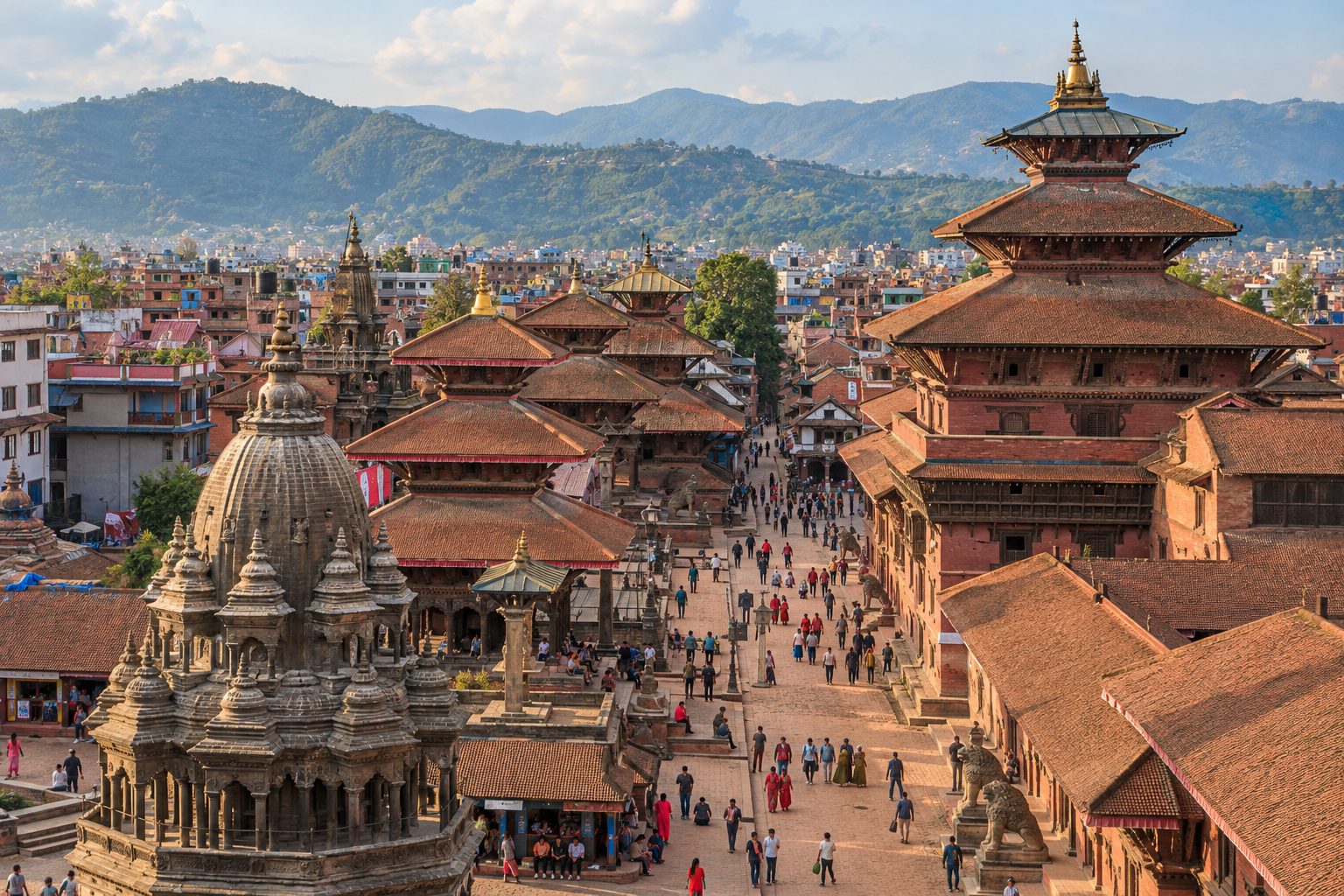 Somewhere Between Temples and the Himalayas
